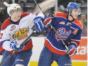 The Oil Kings Curtis Lazar had an assist in Wednesday's win over the Portland Winterhawks. The 2013 NHL draft prospect finished the month of February with 14 points in 13 games. Photograph by: Shaughn Butts.