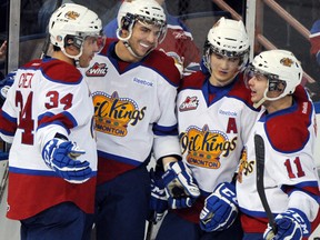 The Edmonton Oil Kings look to sweep their current three-game homestand tonight against the Regina Pats. The Oil Kings will hit the road for eight games starting Friday in Spokane. Photo by Bruce Edwards/Edmonton Journal