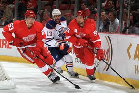 Despite the acquisition of Mike Brown, it is unlikely that the Oilers will continue to try and solve their problems through trades. (Photo: Dave Reginek/Getty Images)