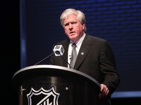 Brian Burke at the 2012 NHL Entry Draft (Photo: Bruce Bennett/Getty Images)