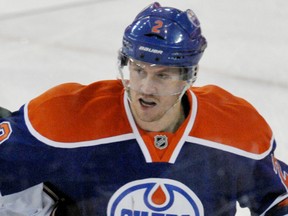 EDMONTON, AB. FEBRUARY 21, 2013 - of the Edmonton Oilers, of the Minnesota Wild at Rexall Place Edmonton. JOANNE IRELAND STORY. SHAUGHN BUTTS/EDMONTON JOURNAL