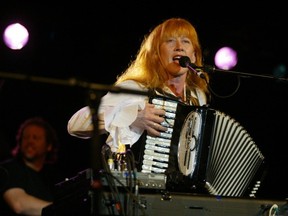 Loreena McKennitt performs at the Folk Fest in 2005. Photo by John Lucas/Edmonton Journal.
