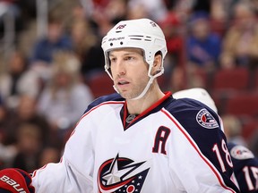Columbus Blue Jackets forward R.J. Umberger (Photo: Christian Petersen/Getty Images)