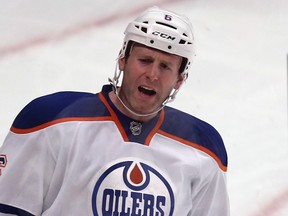 Edmonton Oilers defenceman Ryan Whitney