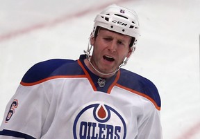 Edmonton Oilers defenceman Ryan Whitney