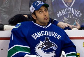 Vancouver Canucks goalie Roberto Luongo. Photo by Darryl Dyck, The Canadian Press