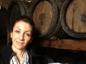 Alessandra Medici of Medici Ermete, a balsamic vinegar producer in Emilio Reggio province in Italy.
