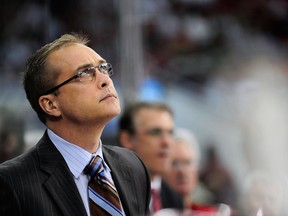 Former Hurricanes bench boss Paul Maurice is looking for work.
(Photo: Grant Halverson/Getty Images North America)