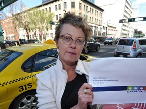 Nita Jalkanen, who published her own arena survey in June, is now running for council in Ward 2. Photo by John Lucas, Edmonton Journal