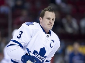 Toronto Maple Leafs captain Dion Phaneuf (Photo: Paul Chiasson/Canadian Press)