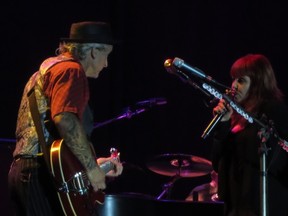 Neil Giraldo and Pat Benatar. Photo by Wayne Chow.