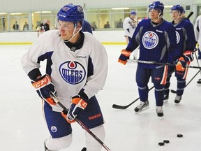 Edmonton Oil Kings' graduating centre Travis Ewanyk impressed observers at Oilers development camp. (Photo: Larry Wong/Edmonton Journal)