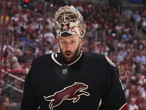 Jason LaBarbera has been a solid backup goalie the last four seasons wth Phoenix Coyotes. (Photo: Christian Petersen/Getty Images North America)