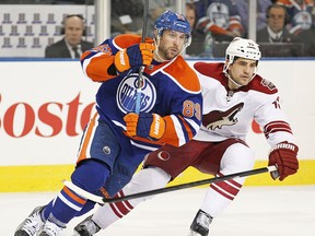 With the signing of key free agents Sam Gagner and Boyd Gordon, the Edmonton Oilers' depth chart at centre is starting to take shape. (Photo: Perry Nelson/Getty Images North America)