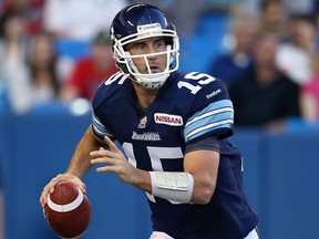 Toronto Argonauts quarterback Ricky Ray.