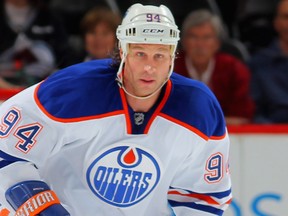 Edmonton Oilers forward Ryan Smyth.