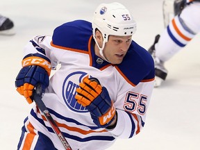The Edmonton Oilers placed winger Ben Eager on waivers Wednesday morning, Oct. 2, 2013.