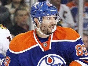 Edmonton Oilers centre Sam Gagner returns to the lineup Tuesday, Oct. 29, 2013, against the Toronto Maple Leafs.