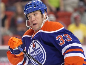 Edmonton Oilers enforcer Steven MacIntyre.