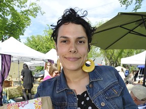EDMONTON, ALTA: MAY 31, 2012 -- Chelsea Burke of Dhala Dhala at the 124 Grand Market in Edmonton, May 31, 2012. (Ed Kaiser, Edmonton Journal)