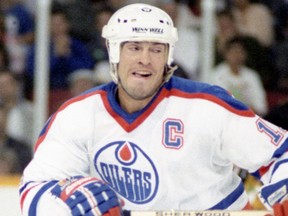 Edmonton Oilers great Mark Messier.