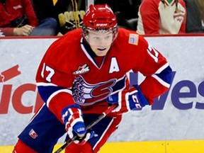 Spokane Chiefs forward Mitch Holmberg.