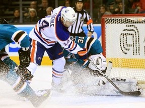 Edmonton Oilers' Jordan Eberle has been slumping