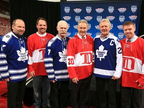 2014 NHL Winter Classic Press Announcement on April 7, 2013 in Detroit, Michigan.