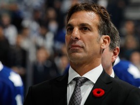 Retired NHL defenceman Chris Chelios, who will be formally inducted into the Hockey Hall of Fame on Nov. 11, at the Air Canada Centre on Nov. 8, 2013 in Toronto.