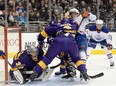 David Perron has taken his licks taking the play to the goal mouth, but has produced goals in the process. (Photo: Harry How/Getty Images North America)