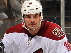 Rostislav Klesla of the Phoenix Coyotes  cleared waivers Wednesday, Nov. 27, 2013, and was reassigned by the team to AHL Portland.