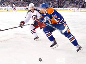 Can Yakupov score a point per game this year?
THE CANADIAN PRESS/Jason Franson