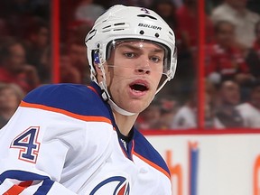 Edmonton Oilers forward Taylor Hall