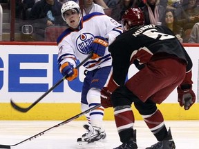 Edmonton Oilers left wing David Perron (57)