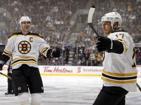 Freaks of nature Zdeno Chara and Milan Lucic are two very (!) big reasons the Boston Bruins are among the NHL's best and most-feared clubs.