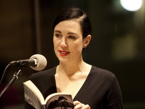 Jana Pruden reading at Book Bash.