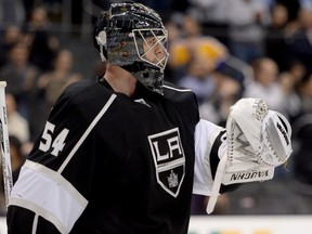 New Edmonton Oilers goalie Ben Scrivens, acquired Wednesday, Jan. 15, 2014, from the Los Angeles Kings, will start in net Jan. 16 against the Minnesota Wild.