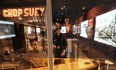 Kelsey Dalrymple checks out the new exhibit: Chop Suey On the Praries (A history of Chinese Restaurants in Alberta), at the Royal Alberta Museum in Edmonton. The show will run from Apr 20, 2013 until Apr 27, 2014. Photo by John Lucas/Edmonton Journal