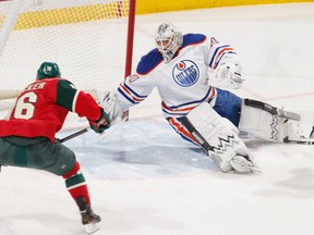 Ben Scrivens got his first taste of Edmonton's defensive excellence in Game 50. Welcome to the Oilers, son!