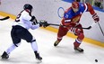 Slovakian defenceman Martin Marincin of the Edmonton Oilers faced off against some of the hockey world's top stars in Sochi, such as Russia's Ilya Kovalchuk.