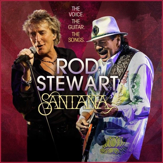 Rod stewart carlos santana on sale