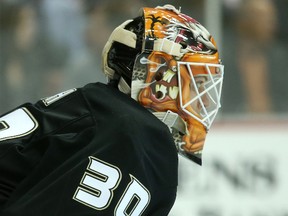 The Edmonton Oilers acquired goalie Viktor Fasth in a trade with the Anaheim Ducks March 3, 2014, for a third-round pick in 2015 and a fifth-round pick in 2014.