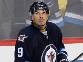 Winnipeg Jets forward Evander Kane.