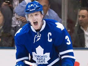 Leafs captain Dion Phaneuf