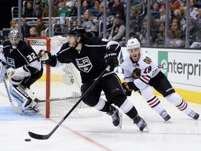 Drew Doughty stands up to Big Corsi. And he's right to do so.