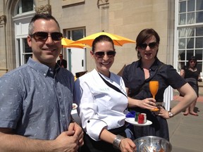 Blair Lebsack, Jacqueline Jacek and Caitlin Fulton were on hand to represent Edmonton talent on tap at the 2014  Christmas in November at the Fairmont Jasper Park Lodge.