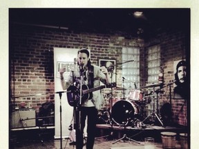 Joe Nolan performs at Naked Cyber Cafe as part of Alberta Music's Livestock series on YouTube.