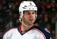 Columbus Blue Jackets forward Nathan Horton.