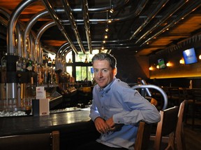 Owner P.J. L'Heureux of the Calgary-based Craft Beer Market, seen in the Edmonton restaurant.