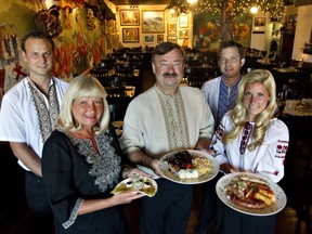 The Wozniak family runs Taste of Ukraine in St. Albert.